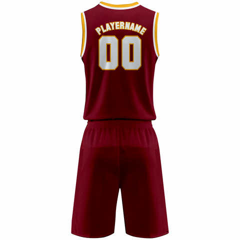 Cardinal NS Customizable Basketball Jersey With Optional Shorts