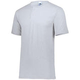 Two-Button Baseball Jersey Ash Adult