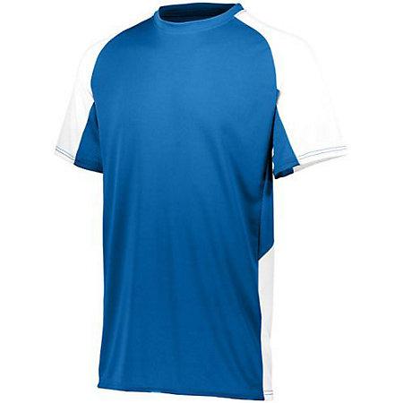Youth Cutter Jersey Royal/white Single Soccer & Shorts