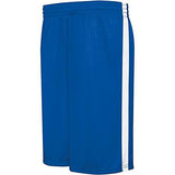 Competition Reversible Shorts Royal/white Adult Basketball Single Jersey &