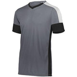 Youth Wembley Soccer Jersey Graphite/black/white Single & Shorts