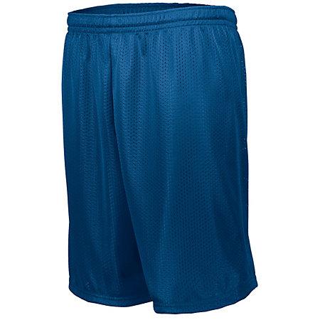 Longer Length Tricot Mesh Shorts Royal Adult Basketball Single Jersey &