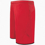 Youth Club Shorts Scarlet/black Single Soccer Jersey &