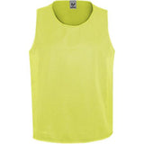 Youth Scrimmage Vest Lime Single Soccer Jersey & Shorts
