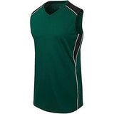Ladies Dynamite Jersey Forest/black/white Softball