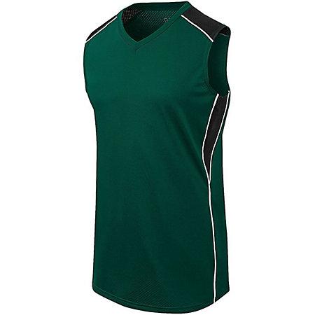 Ladies Dynamite Jersey Forest/black/white Softball
