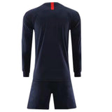 Pari Navy Ls Adult Soccer Uniforms