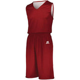 Youth Undivided Solid Single Ply Reversible Jersey Basketball & Shorts