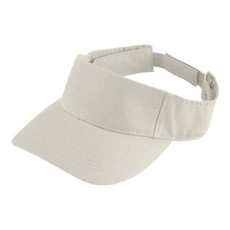 Sport Twill Visor Silver Grey Adult Baseball