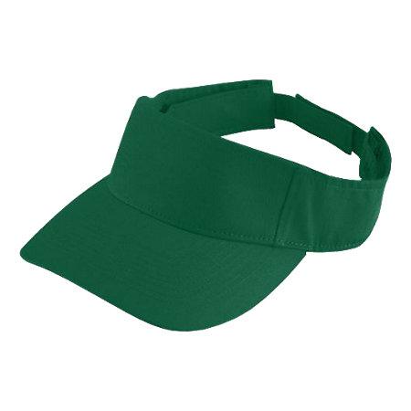 Sport Twill Visor Dark Green Adult Baseball