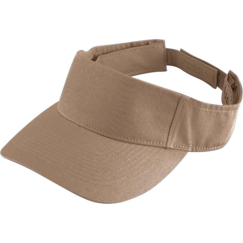 Youth Sport Twill Visor Khaki Baseball