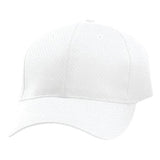 Sport Flex Athletic Mesh Cap White Adult Baseball