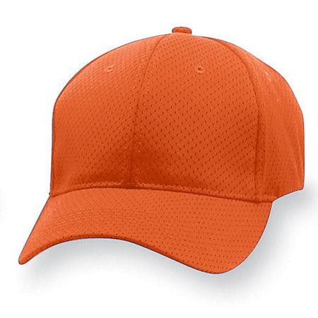 Sport Flex Athletic Mesh Cap Orange Adult Baseball