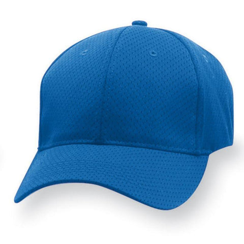 Youth Sport Flex Athletic Mesh Cap Royal Baseball