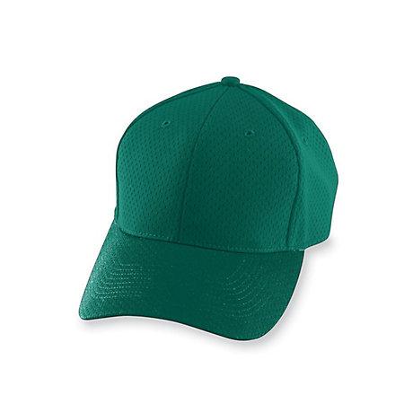 Athletic Mesh Cap Dark Green Adult Baseball