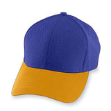 Athletic Mesh Cap Purple/gold Adult Baseball