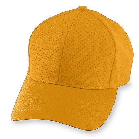 Athletic Mesh Cap-Youth Gold Youth Baseball