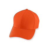 Athletic Mesh Cap-Youth Orange Youth Baseball
