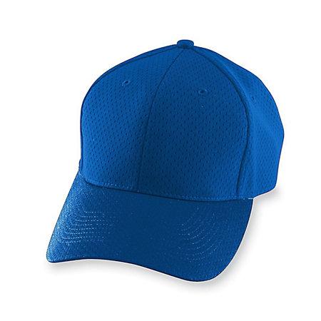 Athletic Mesh Cap-Youth Royal Youth Baseball