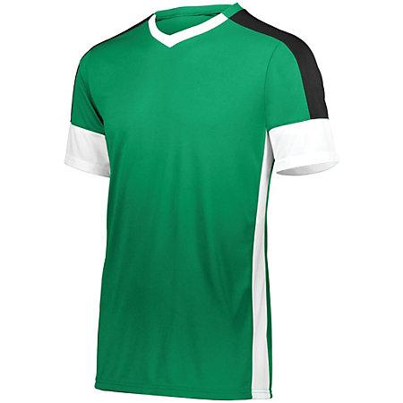 Camiseta de fútbol Wembley para jóvenes Kelly / blanco / negro Single & Shorts