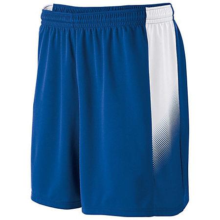 Youth Ionic Shorts Royal/white Single Soccer Jersey &