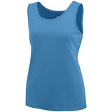 Ladies Training Tank Columbia Blue Basketball Single Jersey & Shorts