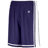 Youth Legacy Basketball Shorts Purple/white Single Jersey &