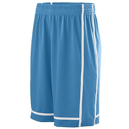 Pantalones cortos de racha ganadora Columbia Azul / blanco Camiseta de baloncesto para mujer