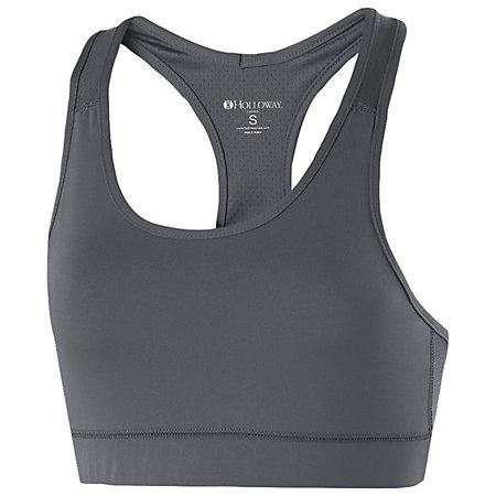 Ladies Vent Bra Graphite Basketball Single Jersey & Shorts