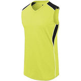Ladies Dynamite Jersey Lime/black/white Softball