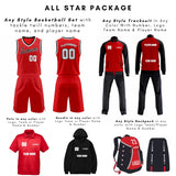 All Star Basketball Uniform Package