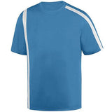 Tercera equipación de ataque juvenil Columbia Azul / blanco Single Soccer & Shorts