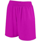 Girls Shortwave Shorts Power Pink/white Softball