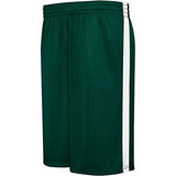 Competition Reversible Shorts Forest/white Ladies Basketball Single Jersey &