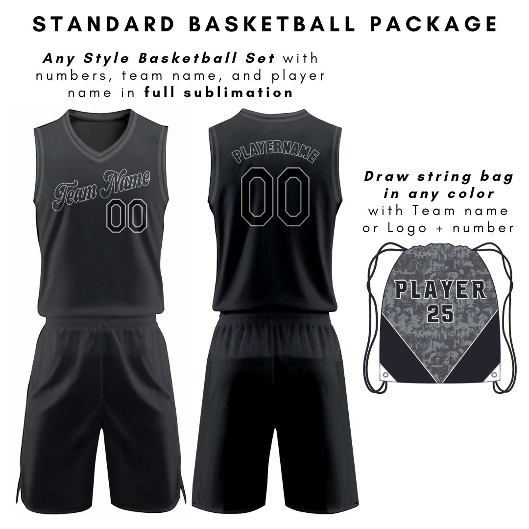 Standard Basketball Uniform Package