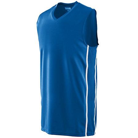 Winning Streak Game Jersey Royal/white Adult Basketball Single & Shorts