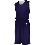 Youth Undivided Solid Single Ply Reversible Jersey Basketball & Shorts
