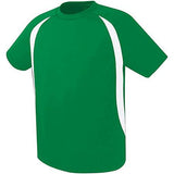 Camiseta de fútbol Liberty para jóvenes Kelly / blanco individual y pantalones cortos