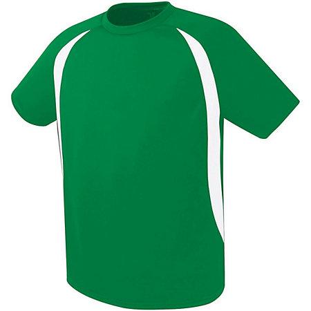 Youth Liberty Soccer Jersey Kelly/white Single & Shorts