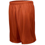 Longer Length Tricot Mesh Shorts Orange Adult Basketball Single Jersey &