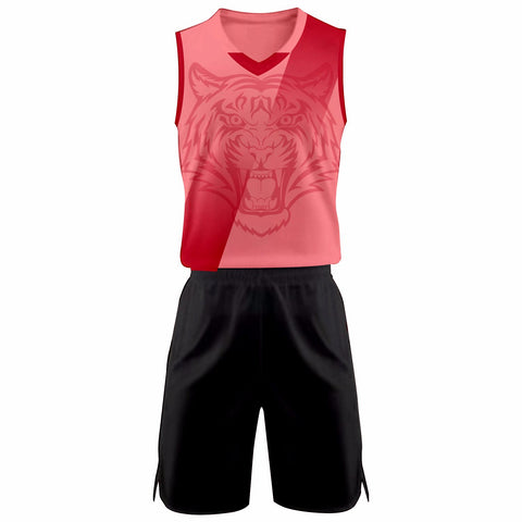 Tiger NS Customizable Basketball Jersey With Optional Shorts