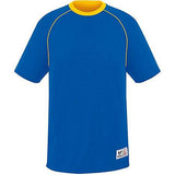 Youth Conversion Reversible Jersey Royal/athletic Gold Single Soccer & Shorts