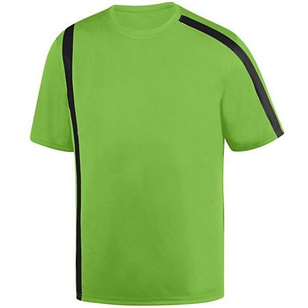 Youth Attacking Third Jersey Lime/black Single Soccer & Shorts