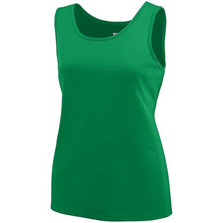 Ladies Training Tank Kelly Basketball Single Jersey & Shorts