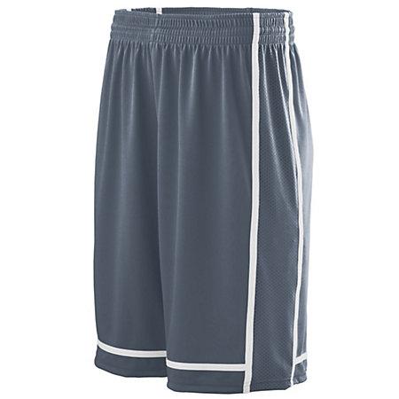 Winning Streak Shorts Graphite/white Adult Basketball Single Jersey &