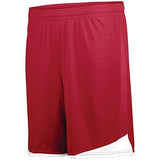 Pantalones cortos de fútbol Stamford para jóvenes, camiseta de fútbol individual escarlata / blanca y