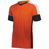 Camiseta de fútbol Wembley para jóvenes Naranja / negro / blanco Single & Shorts