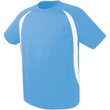 Camiseta de fútbol Liberty para jóvenes Columbia Azul / blanco Single & Shorts