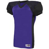Zone Play Jersey Purple/black/purple Print Adult Football