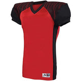 Zone Play Jersey Red/black/red Print Adult Football